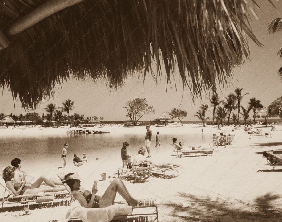 Buccaneer Island Salt Water lagoon and beach